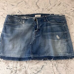 Hudson Jean Skirt